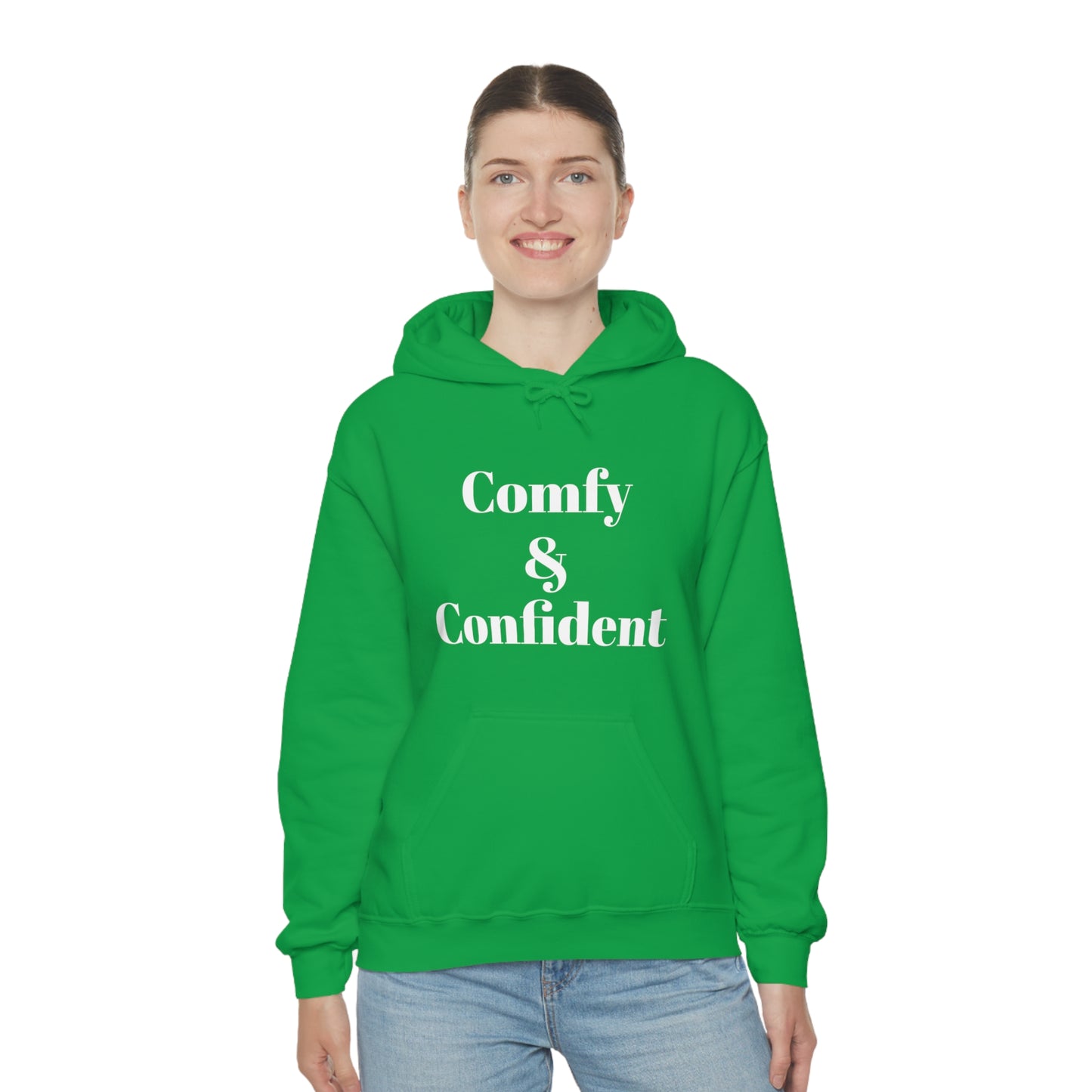 Comfy & Confident Unisex Heavy Blend™ Hooded Sweatshirt